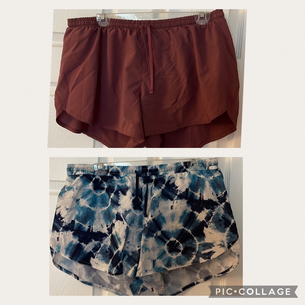 Old Navy, size large, lot of two pairs of running shorts